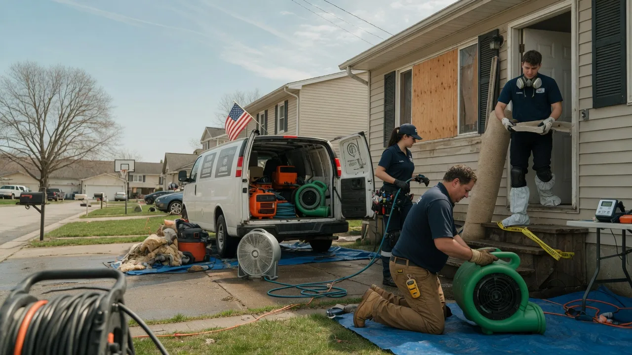 Water Damage Restoration in Damascus, AR near me